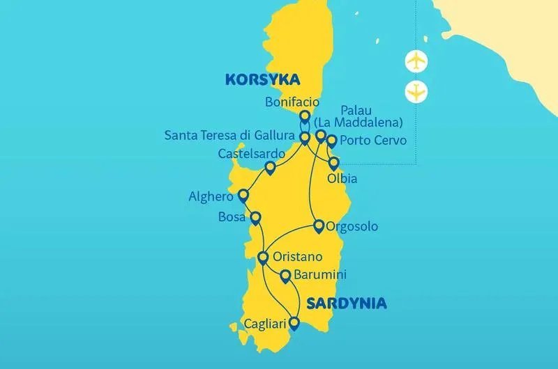 Jak długo trwa lot na Sardynię? Przewodnik dla podróżników