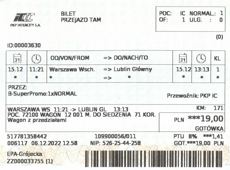 Jak z łatwością kupić bilet online na PKP?