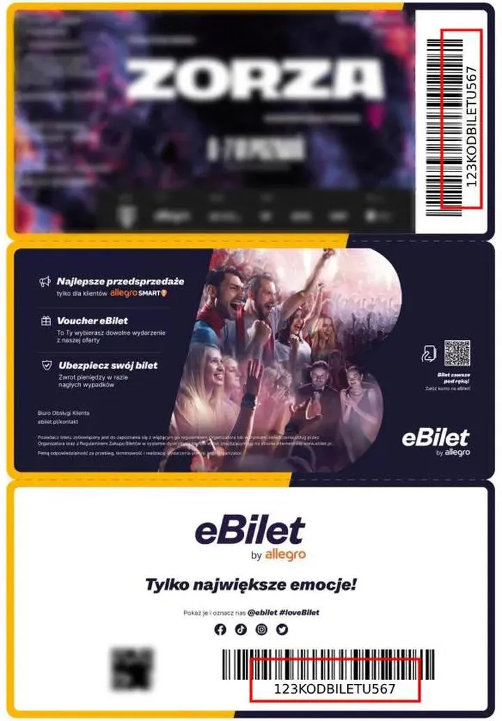 Historia akcji Każdy Bilet Wygrywa