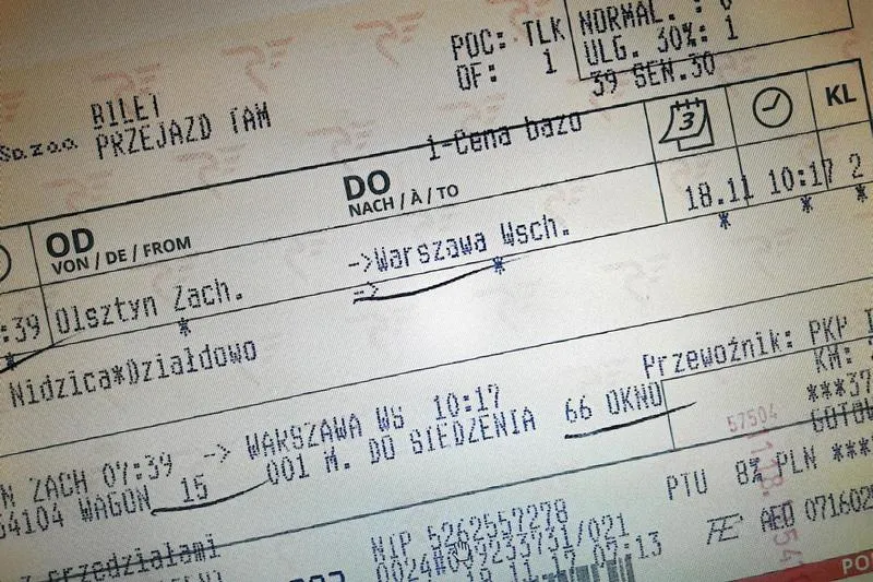 Jak kupić bilet PKP Intercity