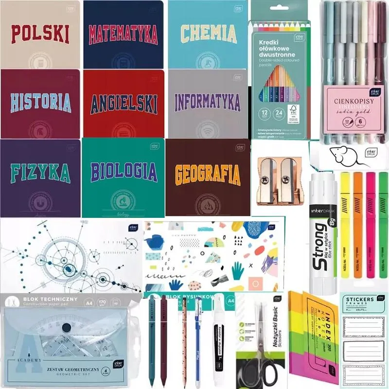 Niezbędne akcesoria szkolne