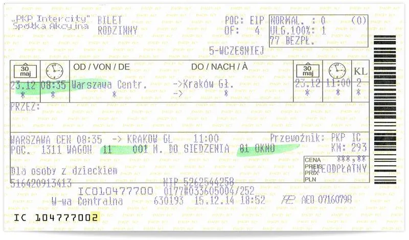 Promocje i zniżki PKP