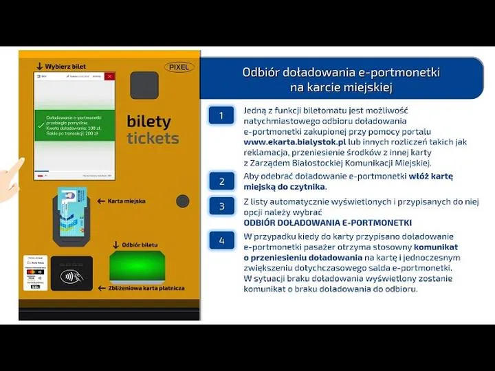 Punkty doładowań i mapka Białystok