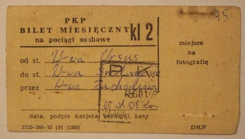 Rodzaje biletów kolejowych