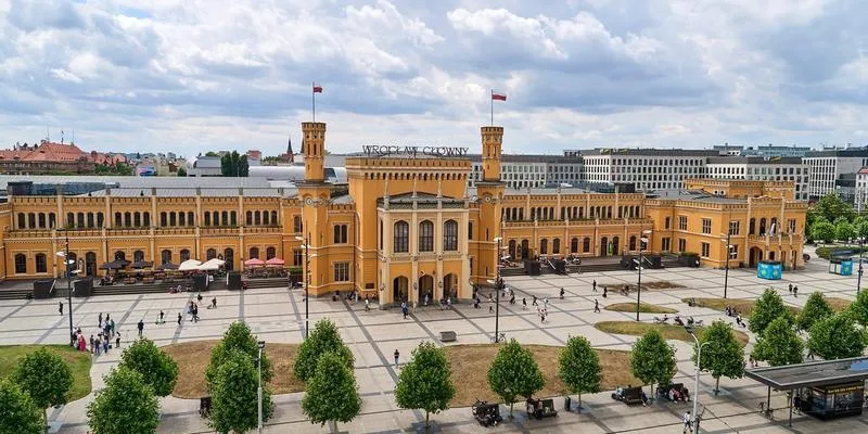 Wrocław Główny dworzec PKP